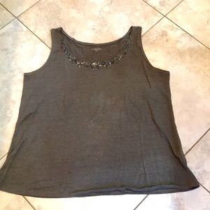 Elileen Fisher tank Brown tank